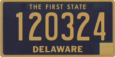 DE license plate 120324