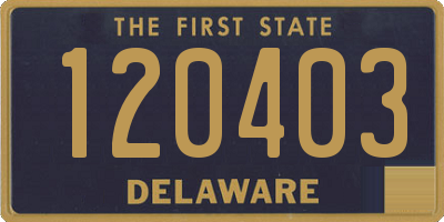 DE license plate 120403