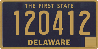 DE license plate 120412