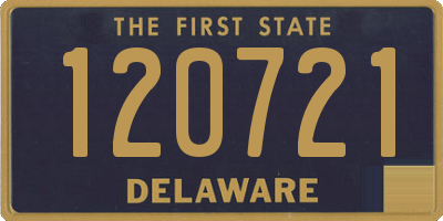 DE license plate 120721