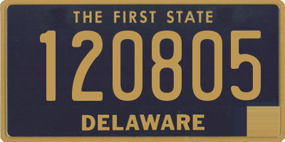 DE license plate 120805