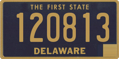 DE license plate 120813