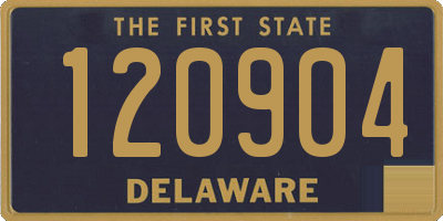 DE license plate 120904