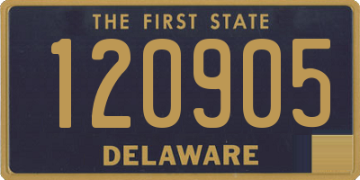 DE license plate 120905