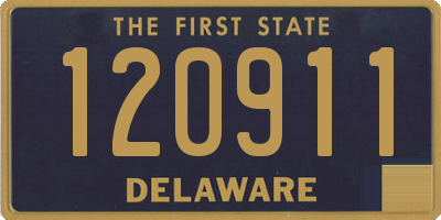 DE license plate 120911