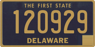 DE license plate 120929