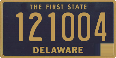 DE license plate 121004