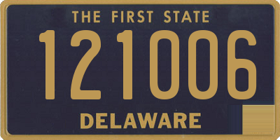 DE license plate 121006