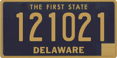 DE license plate 121021