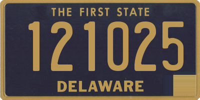 DE license plate 121025