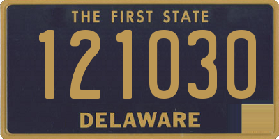 DE license plate 121030