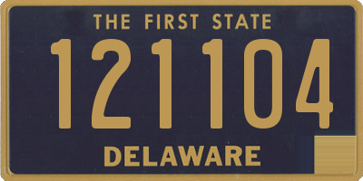 DE license plate 121104