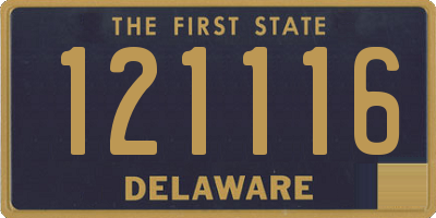 DE license plate 121116