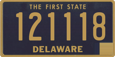 DE license plate 121118