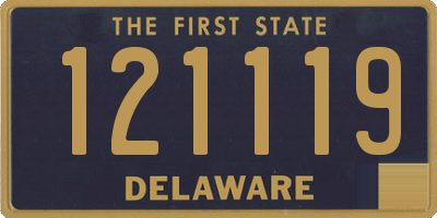 DE license plate 121119