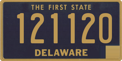 DE license plate 121120