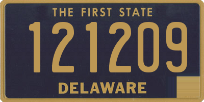 DE license plate 121209