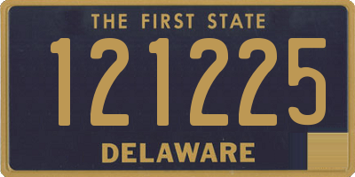 DE license plate 121225