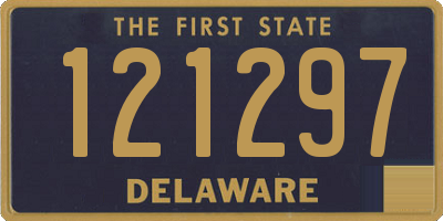 DE license plate 121297