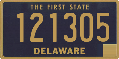 DE license plate 121305