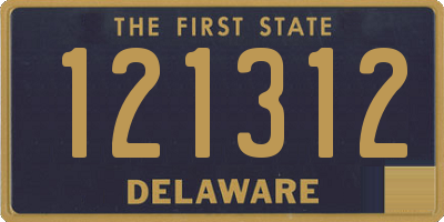 DE license plate 121312