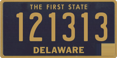 DE license plate 121313