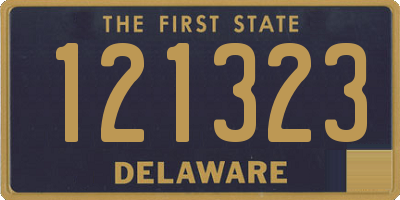 DE license plate 121323