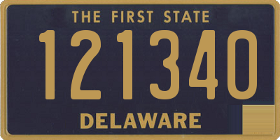 DE license plate 121340