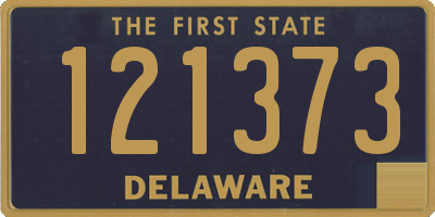 DE license plate 121373