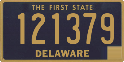 DE license plate 121379