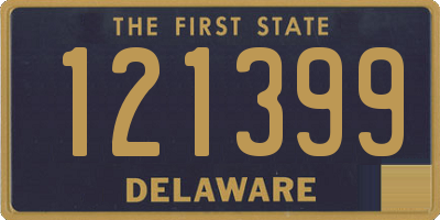 DE license plate 121399