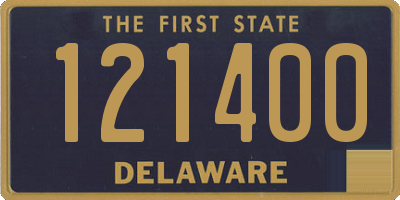 DE license plate 121400