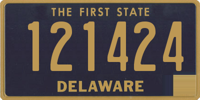 DE license plate 121424