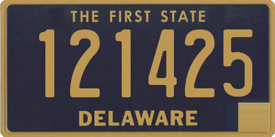 DE license plate 121425