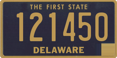 DE license plate 121450