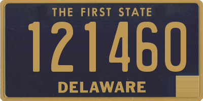 DE license plate 121460