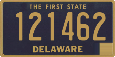 DE license plate 121462