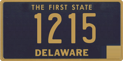 DE license plate 1215