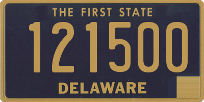 DE license plate 121500