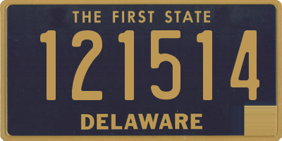 DE license plate 121514