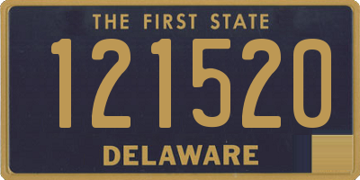 DE license plate 121520