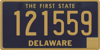 DE license plate 121559