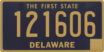 DE license plate 121606