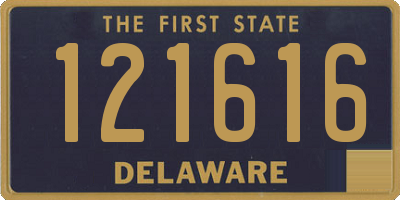 DE license plate 121616