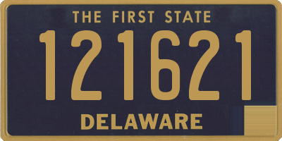 DE license plate 121621