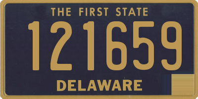 DE license plate 121659