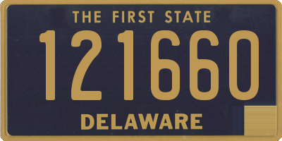 DE license plate 121660