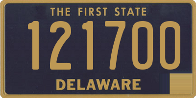 DE license plate 121700