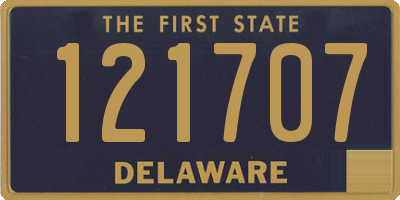 DE license plate 121707