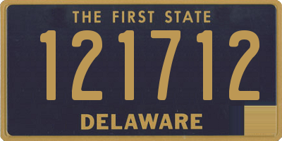 DE license plate 121712